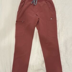 FIGS Skinny Yola Scrub Pants, Petite XXS, Mauve